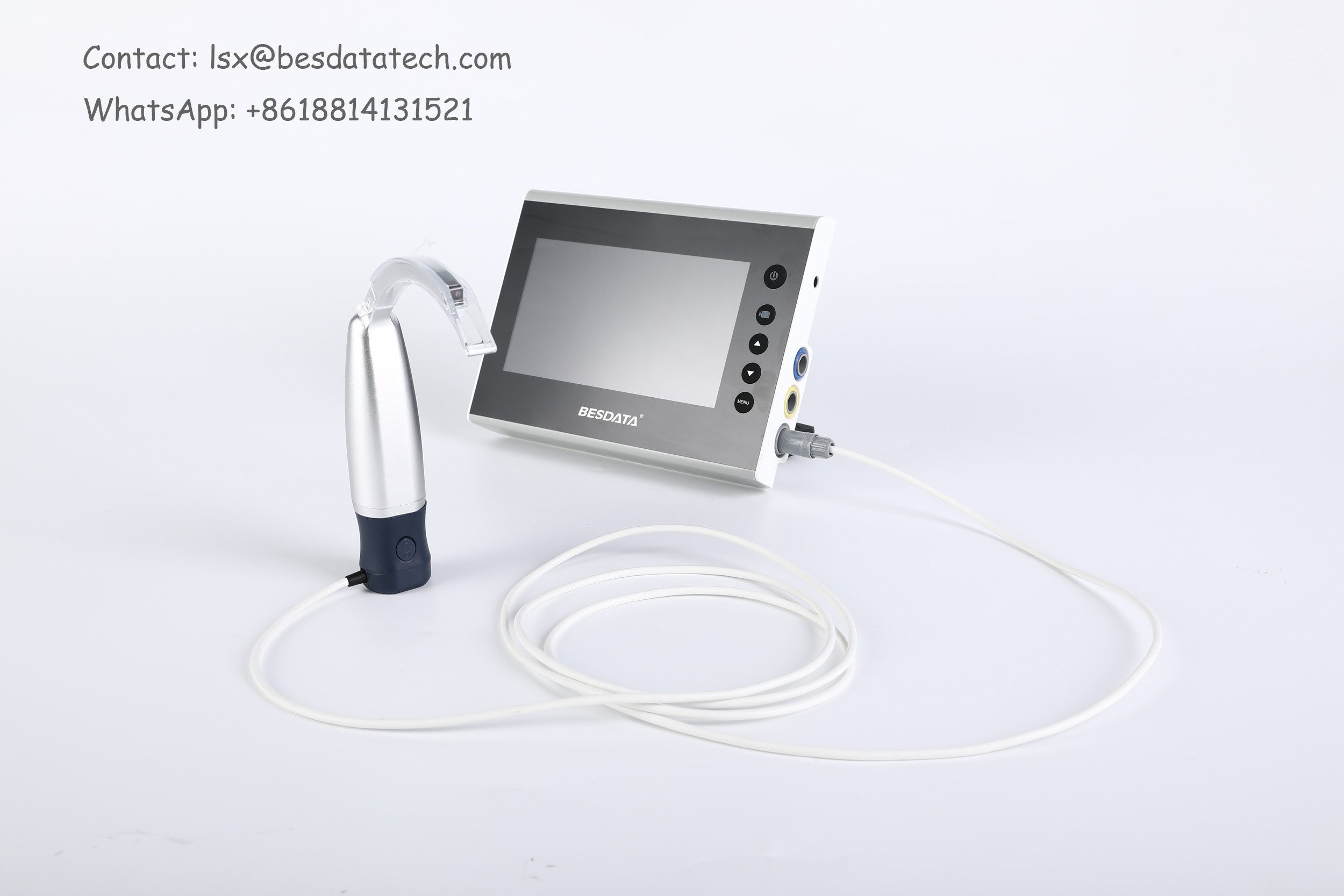 Veterinary use flexible endoscope Fiber Optic Anesthesia video laryngoscopy difficult airway pediatric neonate