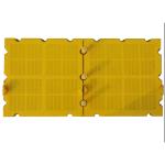 Vibrating Linear Polyurethane Screen Panels PU Silicon Ore Sieve Plate