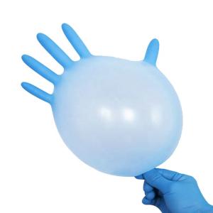 Quality ASTM D6319 Blue 6 Mil Disposable Nitrile Gloves For Mechanics wholesale
