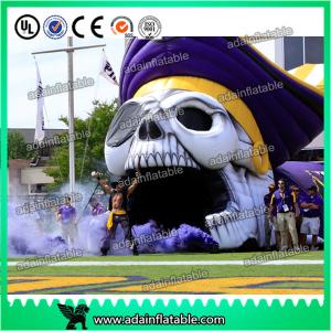 Quality Giant Event Entrance Tunnel Inflatable Skeleton Skull Replica wholesale