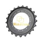 Heavy Machinery Undercarriage Spare Parts Sprocket Rim For Excavator E300 E300b