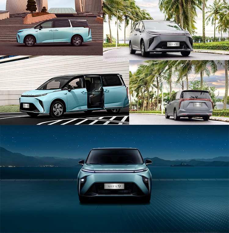 Maxus Mifa 9 Mpv Electric Car High Speed New Energy Vehicles 5 Doors