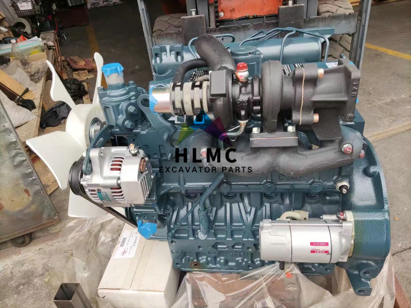 V2403T V2403 V2403-M-DI-T-E3B Diesel Complete Engine KX155-3 KX155-5 KX161 For Mini Excavator