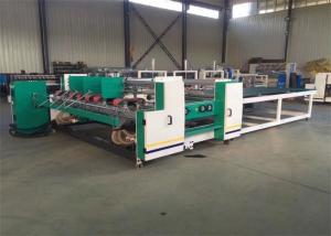 Quality high speed double piece corrugated cardboard paper board folder gluer machine wholesale