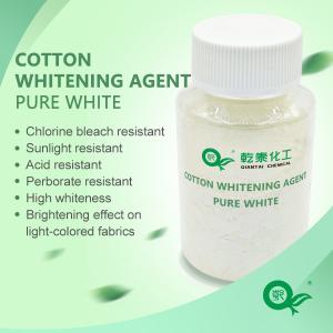 Quality Whitening Agent For Pure White Cotton, White Dye To Increase Whiteness Of Cotton Textiles wholesale