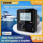 Waterproof Boat Audio Marine Stereo Digital Marine Grade Player FM AM Boat Car
