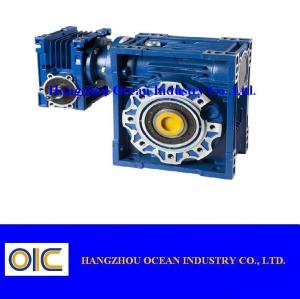 Quality Combination Worm Gear Units Gearbox Aluminum Case NMRV / NMRV030+040 , 030+050 , 030+063 , 040+075 , 040+090 , 050+110 wholesale