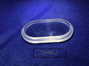 Quality High Purity Sapphire Wafer , Sapphire Crystal Glass Optical Steps Polished Lens wholesale
