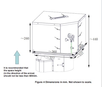 JP Fuel Hot Water And Warm Air Heater For Rv Similar to Truma Water Heater