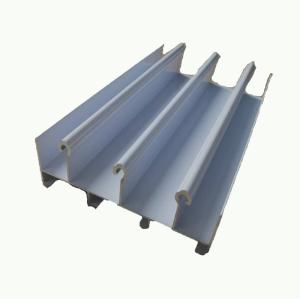 Quality 1.2mm Thickness Extruded Aluminum Profiles For Door Frame White Powder Surfaces wholesale