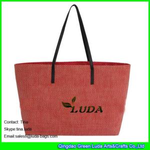 Quality LUDA carolina herrera handbags cheap paper straw promotional bags wholesale