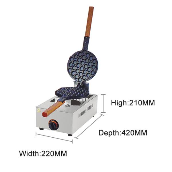 220x420x210mm Kitchen Cooking Equipment For Safe And Cooking Gas/Pa LPG /2800Pa