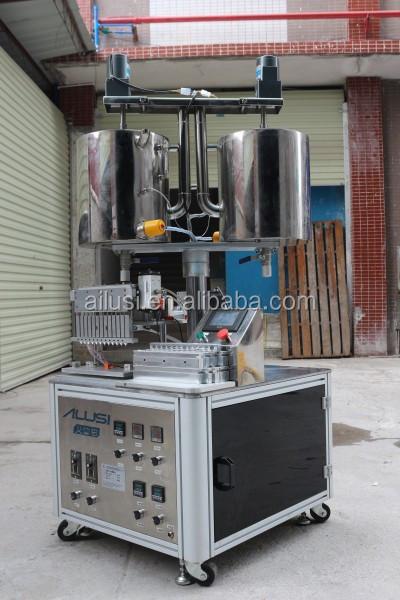 Cosmetic packaging machine small lip gloss eyeliner pencil mixing filling