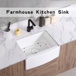 Country Style Farmhouse Kitchen Sink 24 In Single Bowl