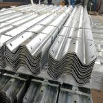 Straight Barrier for Road Safety Outdoor Metal Guardrail Bollards and Highway