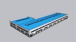 Portal Frame Steel Beam Column Prefabricated Metal Warehouse