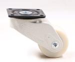 Retractable Leveling 600kg Light Duty Caster Wheels High Tensile Strength