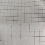 Esd Fabric Plaid Polyester Cleanroom Anti-static Cloth For Safety Workwear and