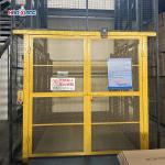 Safety Hydraulic Freight Elevator 7th Floor Industrial Elevator Lift