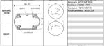 Single Convoluted Air Ride Spring Single Bellow Air Bag FD220-10 W01-358-7564