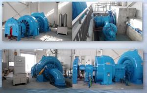 Quality Stainless Steel High Head Water Turbine 200kw-20mw RPM Wide Water Head Range wholesale