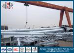 Tapered Electrical Steel Utility Poles , Industrial / Street Lighting Pole