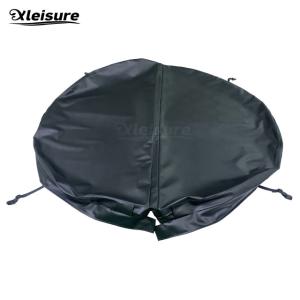 Quality Excellent Material round black spa cover encasing the skin for hot tub wooden and inflatable spa cover wholesale