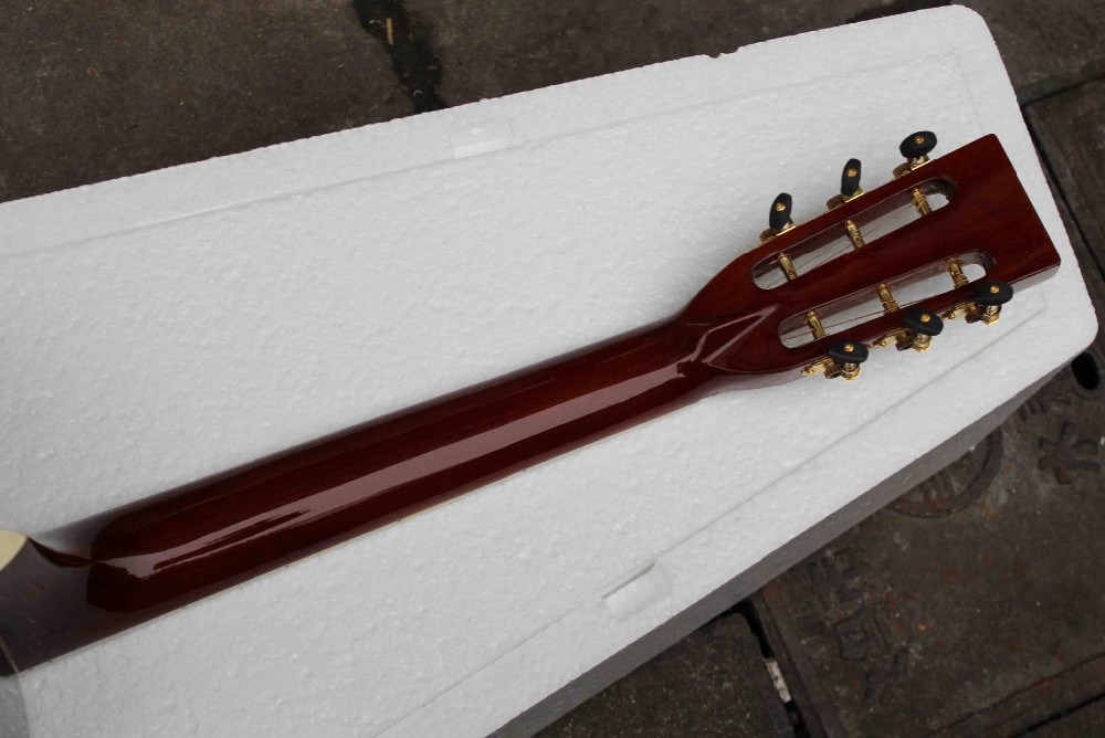 Solid Cedar Top 000 Style 39" Acoustic Guitar 00045 guitar with Fishman EQ 301