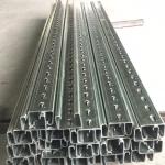SS Unistrut Slotted Metal Strut Channel Pre Galvanized HDG 41X41mm