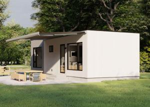 Quality Prefab Garden Studio Light Steel Space A Frame Tiny Homes Portable Kit Homes wholesale