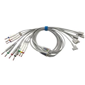 Quality HP TC30 TC50 10lead Patient Monitor ECG Cable 989803151671 wholesale