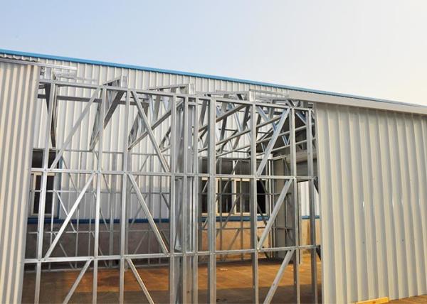 China Advanced Light Steel Frame Structure Metal Car Sheds/ Waterproof