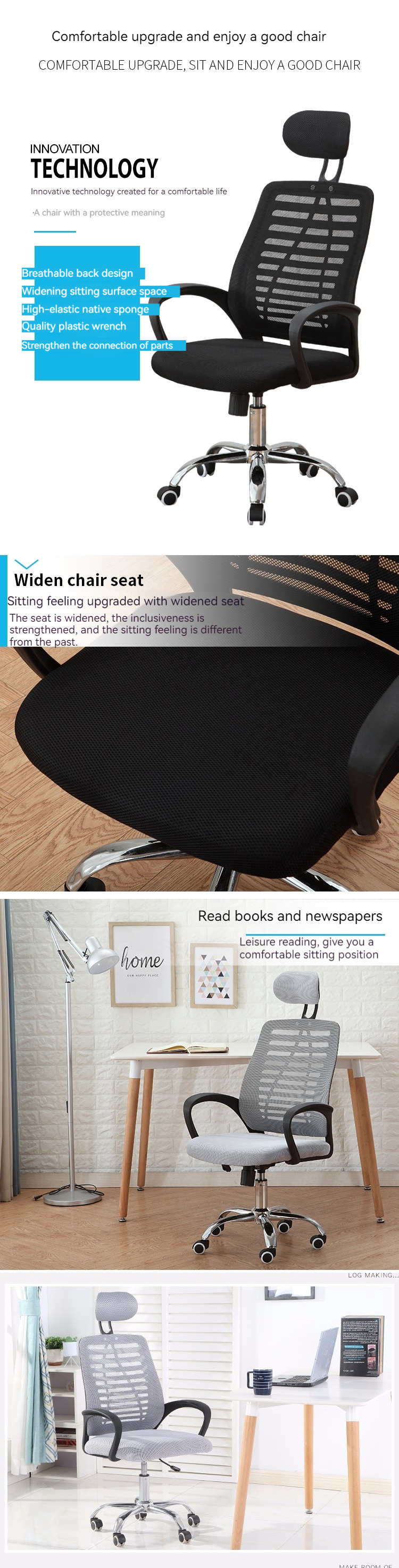 Experience Comfort and Style with the Lift Office Chair 2024 Latest Office Furniture