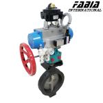 Pneumatic Control Butterfly Valve Clamp End