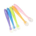 2018 Top Sale 100% Food Grade Silicone Baby Spoon Feeding Spoon Spoon Set