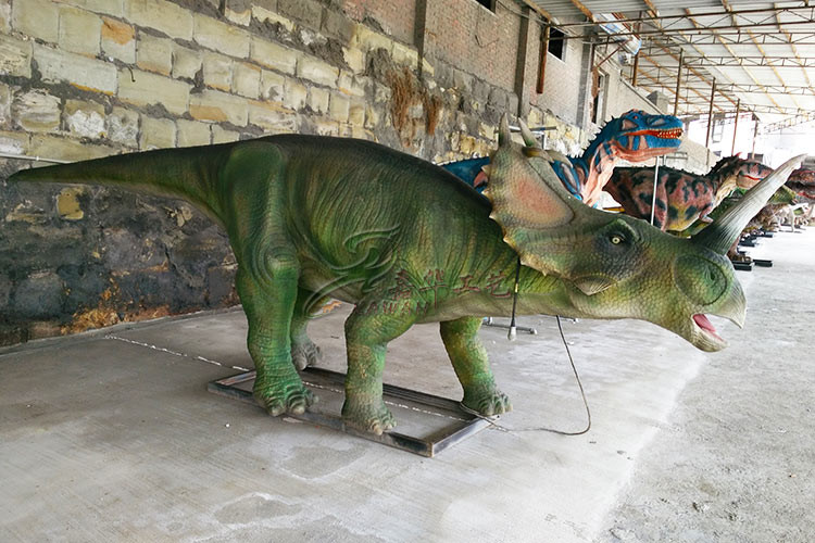 High Quality Electric Robotic Animatronic Dinosaur Products For Square