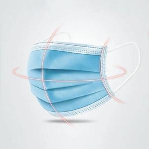 Quality Earloop Style Disposable Face Mask , Breathable 3 Ply Non Woven Face Mask wholesale