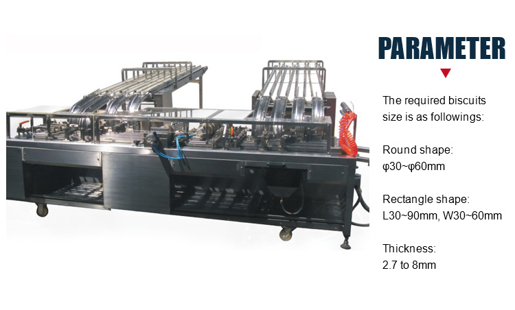 Industrial Filling Chocolate / Biscuit Sandwiching Machine Automatic