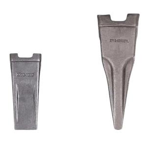 Quality Construction works Doosan DH60 80 130 150 200 220 300 360 420 500 forged flat bucket teeth sharp teeth special tooth seat wholesale