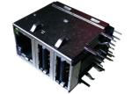 LPJU3101AHNL LPJU5103BONL RJ45 USB Connector Combo Shield Stacked
