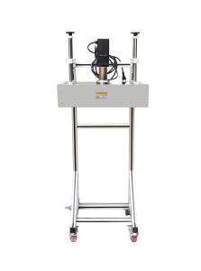 Quality Pharmaceutical Industry Cap Sealing Machine with Air Cooling System and Adjustable Conveyor Speed wholesale