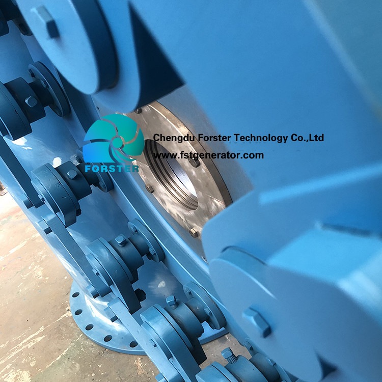 Movable Guide Vane Francis Turbine Generator 100kw - 1.5mw Easy Installation
