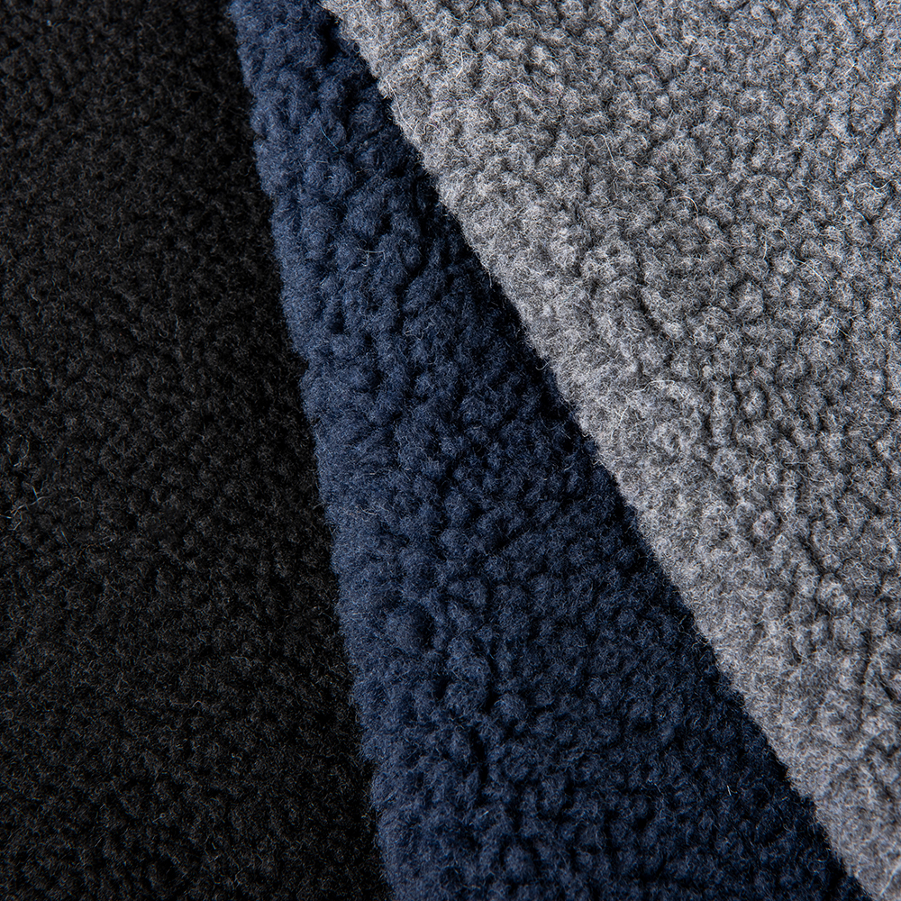 100D Fleece Fabric for Men's Hoodies Jacket Soft Durable and Luxurious Sherpa Lining