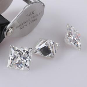 Quality Jewelry Making Diamond Moissanite For Lady Solitaire Ring , Moissanite Loose Stones wholesale