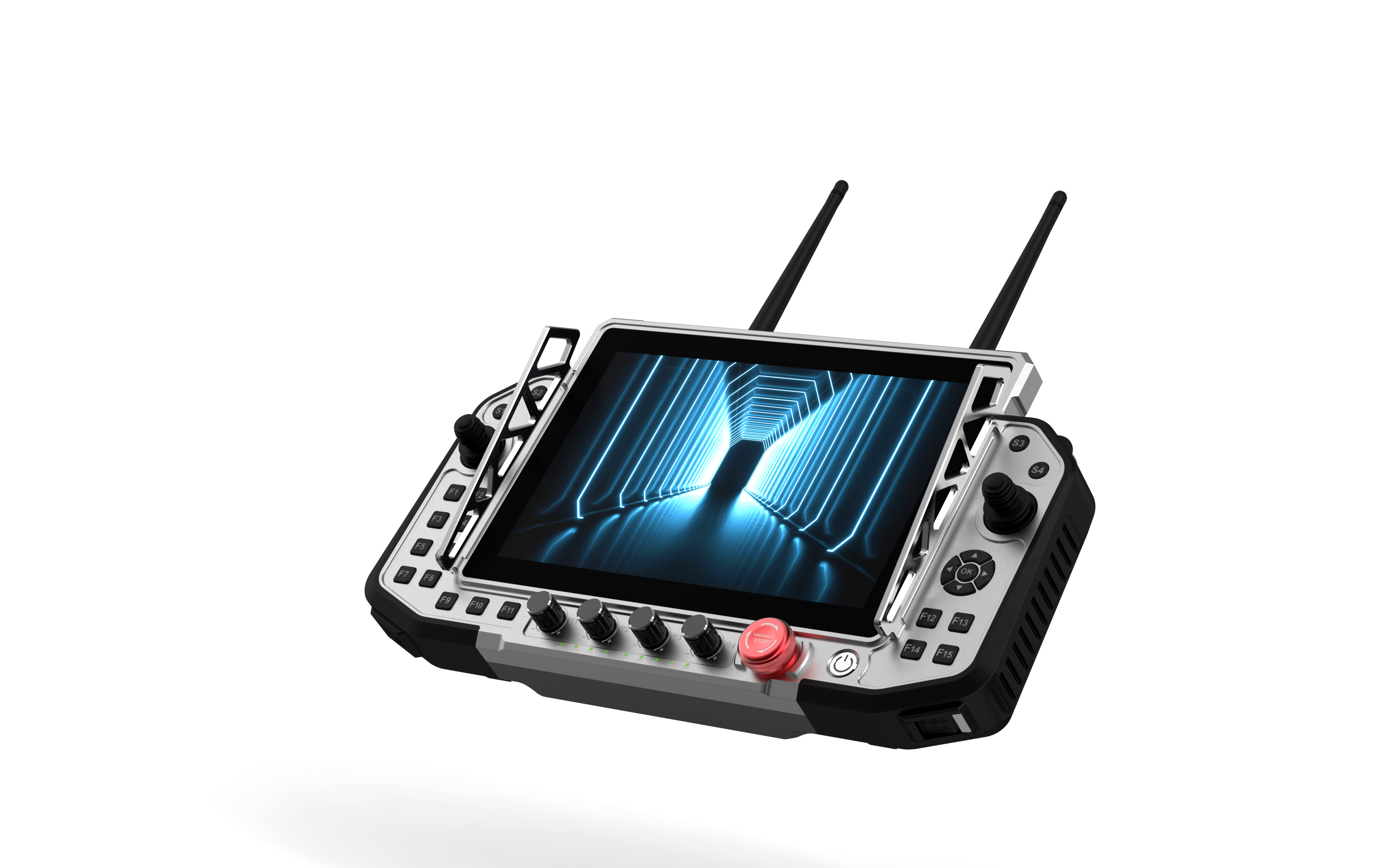 "Precision T31 GCS for Unmanned Aerial Vehicles - Lightweight Carbon Fiber Construction, 1280p HD Display, Windows 10OS"