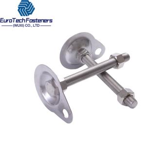 Quality Leveling Feet Adjustable Conveyor Leveling Feet Adjustable Flat Support Table Bolts Head 304 Stainless Steel Foot Cup wholesale