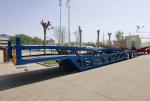 2 Axle Car Trailer for Race Car and Utility Vehicle Transport 8 Tires Wabco