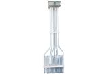 Tubular Triple Element PTFE Immersion Heater Over The Side