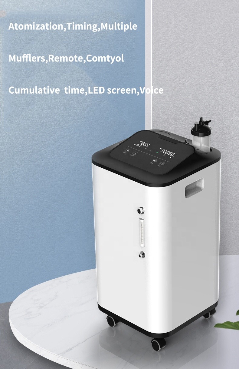Personal Portable Oxygen Concentrator Machine 5 Liter 10 Lpm
