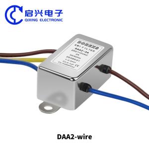 Quality DAA2 Wire EMI Filter Power Line Noise Filter CUL CE ROHS wholesale